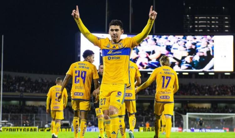 Tigres saca ventaja 1-0 de CU en la ida de semifinales de Liga Mx