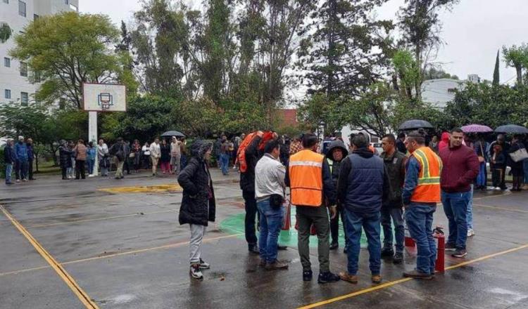 Sismo de 5.7 sacude centro de México; reportan saldo blanco