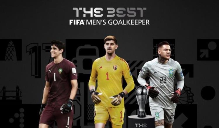 Courtois, Ederson y Bounou, finalistas al premio The Best: FIFA