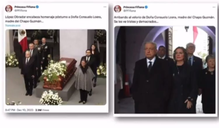 Desmiente gobierno federal que AMLO haya acudido al funeral de mamá de El Chapo