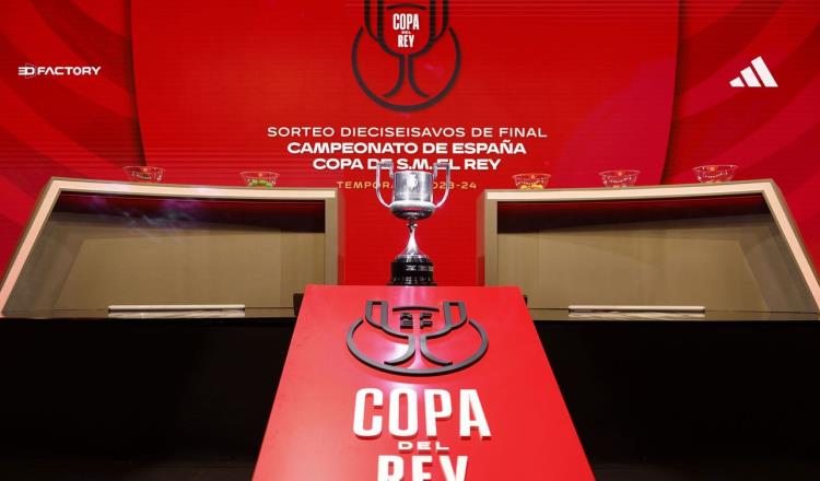 Revelan duelos de 16avos de final de Copa del Rey a jugarse en enero del 2024