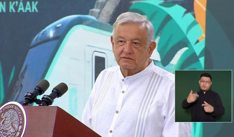 Visualiza AMLO desarrollo turístico del Sureste de México con Tren Maya