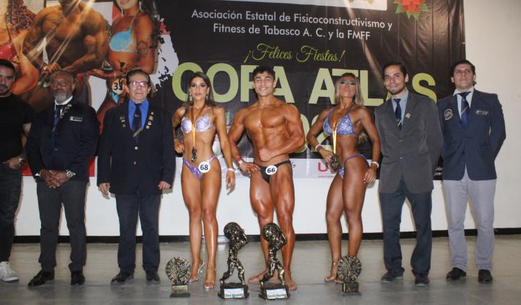 Ángel Jordan Ruiz gana el absoluto en Copa Atlas de Fisicoconstructivismo