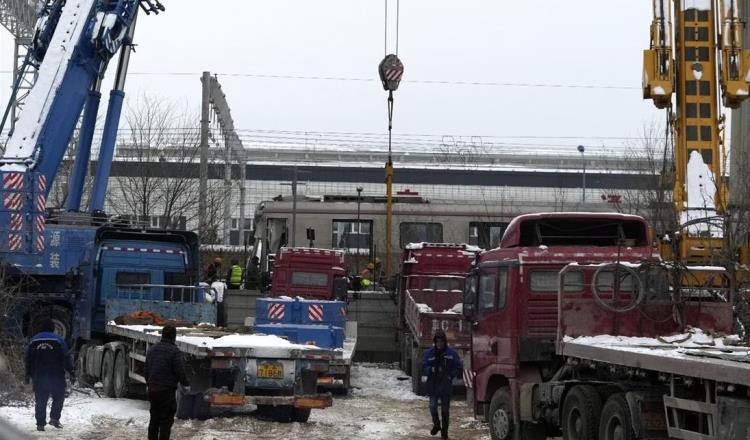 Choque de trenes en Beijing deja 515 heridos