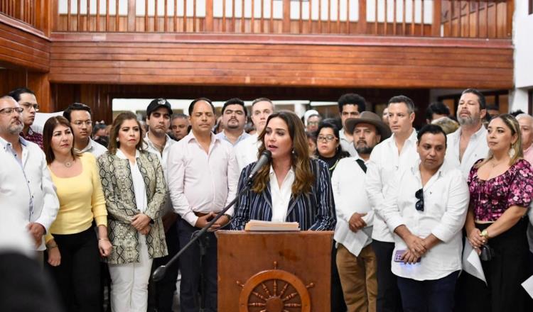 Renuncia masiva: 28 diputados del PRI en Veracruz dejan bancada para apoyar a Sheinbaum