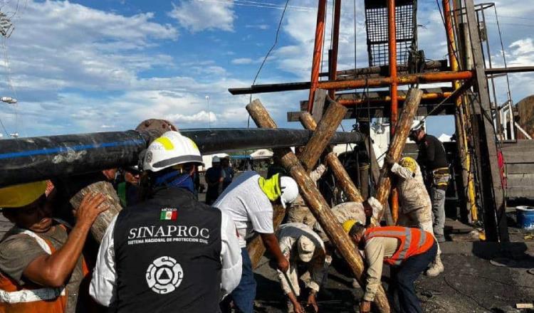 Hallan herramientas de mineros atrapados en ´El Pinabete´