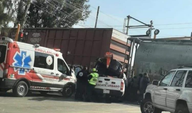 Muere ciclista tras ser embestido por un tren en Edomex