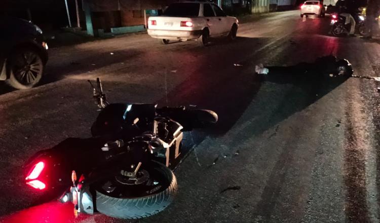 Fallece motociclista en la Nacajuca-Villahermosa