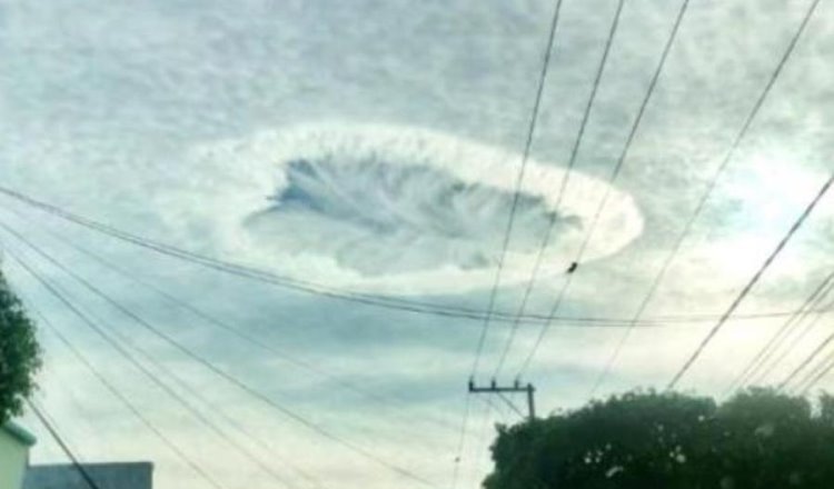Sorprende extraña formación de nubes en Tuxtla Gutiérrez