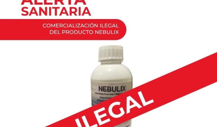 Cofepris alerta sobre insecticida Nebulix, promocionado para uso doméstico