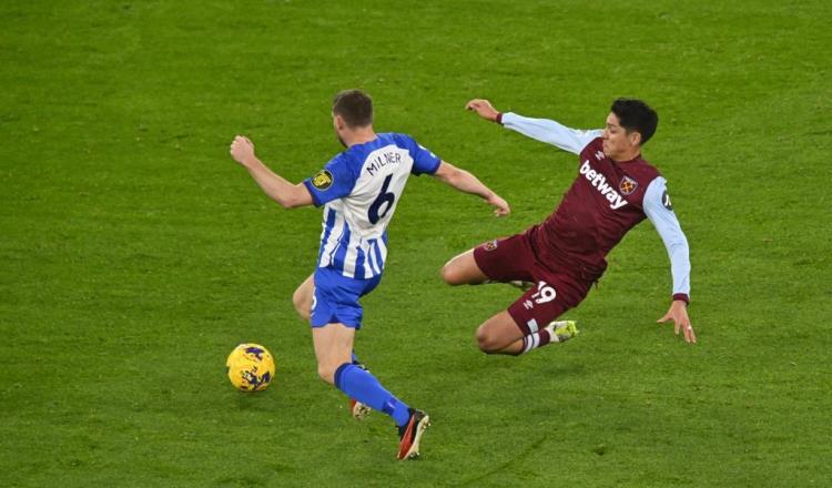 West Ham de Edson Álvarez empata en su primer partido del 2024