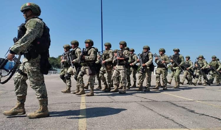 Llegan a Tabasco Fuerzas Especiales del Ejército Mexicano