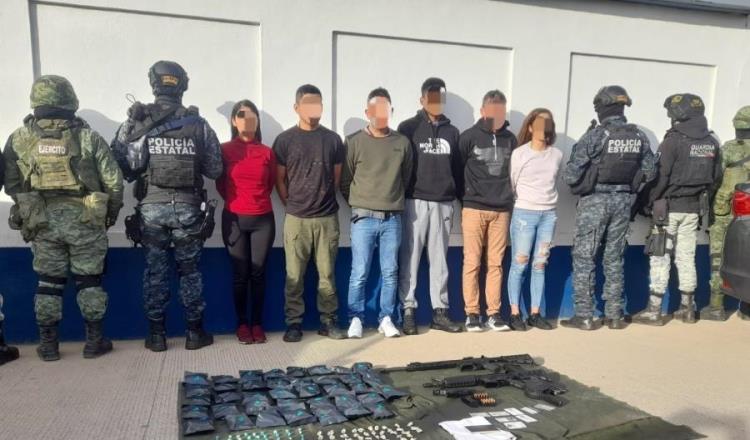 Detienen a organización criminal que distribuía droga en Zacatecas