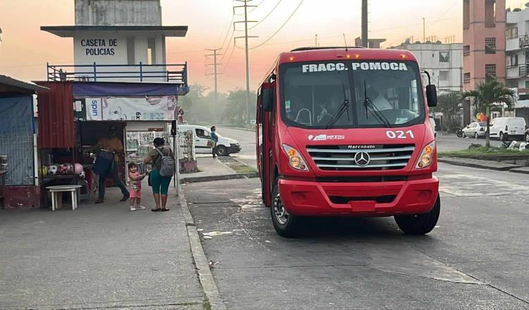 Solicitan transportistas a autoridades analizar tarifas del transporte urbano de Tabasco