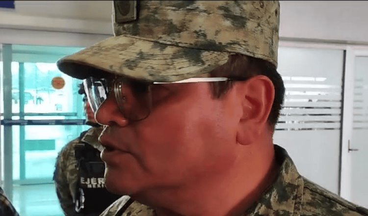 Situación de inseguridad en Tabasco "no es grave, es muy controlable" afirma jefe de la 30 Zona Militar