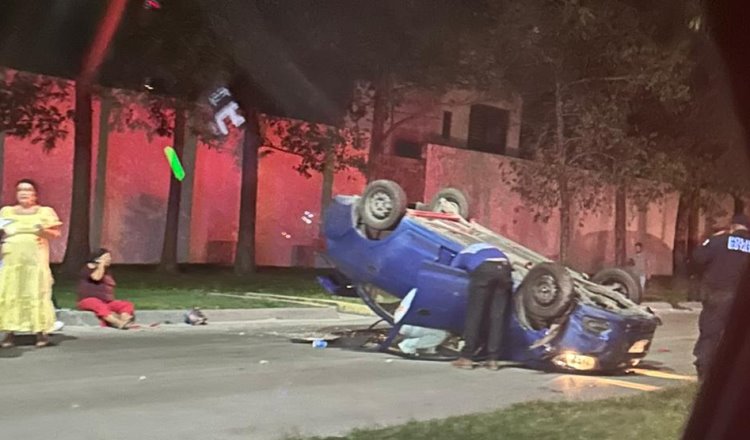 Ganado suelto provoca accidente automovilístico en avenida Bicentenario