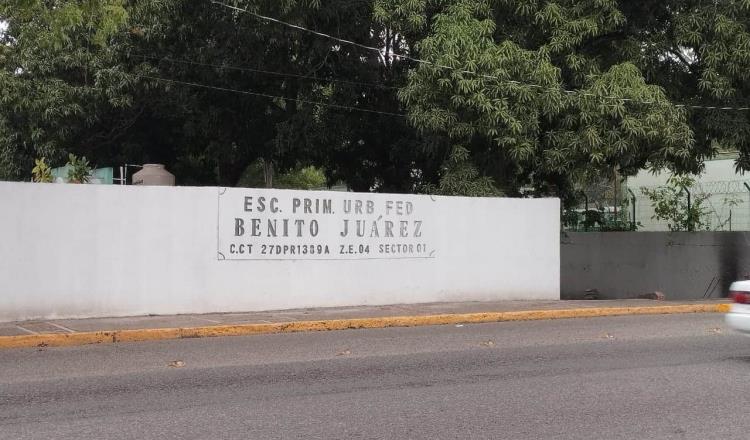 Robo de cableado eléctrico en primaria Benito Juárez sorprende a papás y maestros en regreso a clases