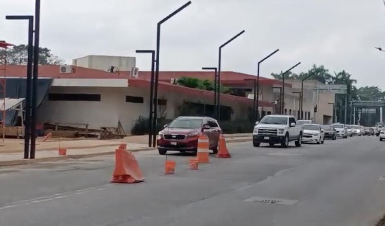 Reabren circulación en Periférico entre Paseo Tabasco y Rullán Ferrer