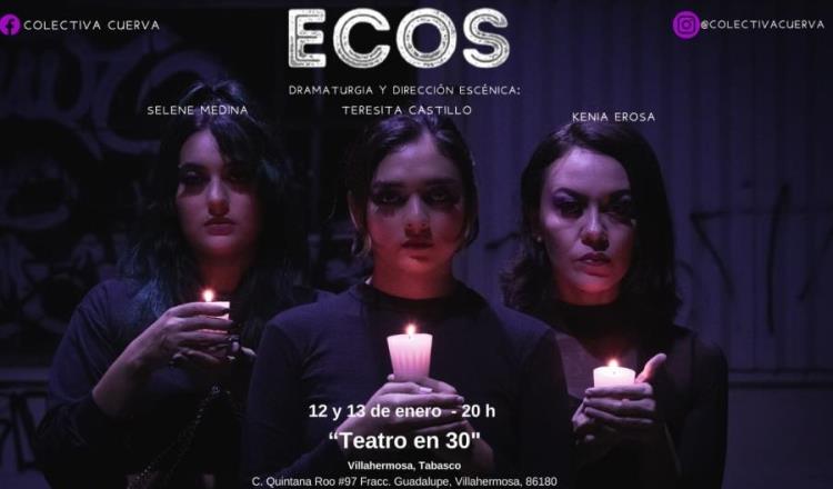 Colectivo Cuerva trae a Villahermosa desde Yucatán la obra performática ´ECOS´