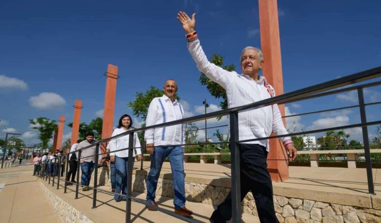 AMLO vendrá a inaugurar el malecón, "una obra mal hecha y demasiada cara": Fócil