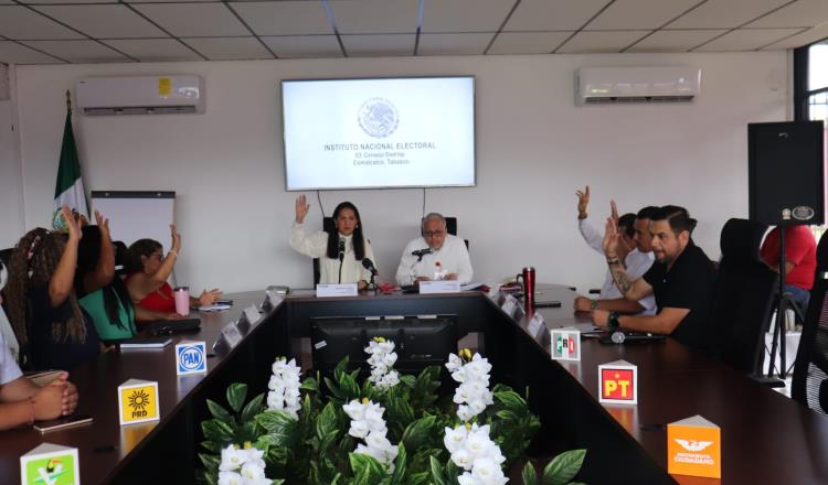 Aprueban Consejos Distritales del INE Tabasco lista de casi 900 capacitadores y asistentes electorales