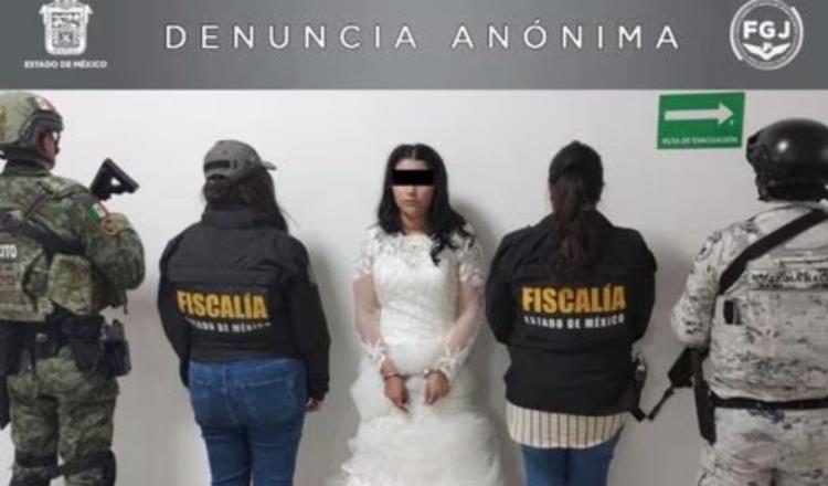 Previo a su boda, detienen a presunta extorsionadora en Edomex