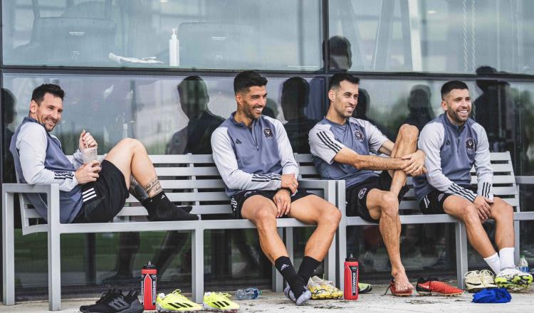 Messi y Luis Suárez ya entrenan con el Inter de Miami