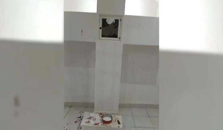 Profanan Santísimo en iglesia de Ciudad Tecolutilla