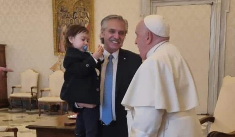 Recibe Papa Francisco en el Vaticano al expresidente de Argentina, Alberto Fernández 