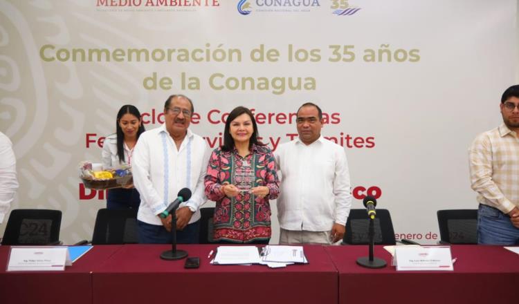 Destaca Yolanda Osuna participación de Conagua en construcción del Acueducto Usumacinta