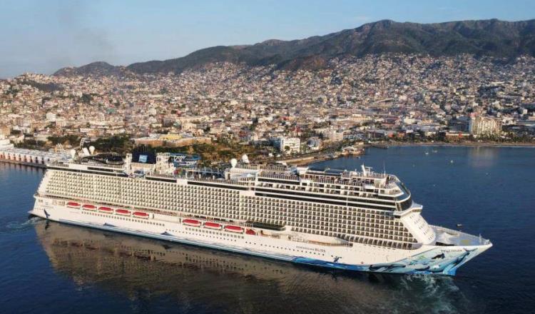 Llega a Acapulco el ´Norwegian Bliss´, primer crucero del 2024