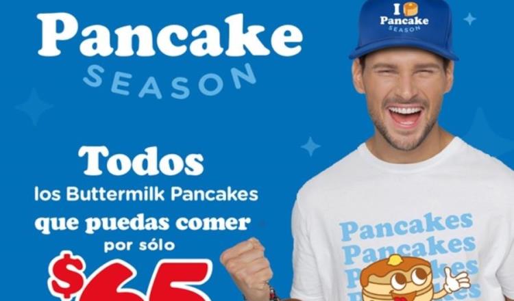 Invita IHOP Villahermosa a la promoción de la temporada de todos los pancakes que puedas comer