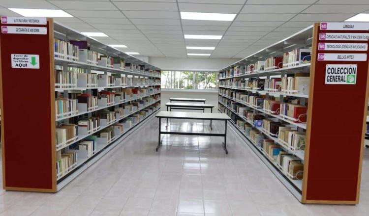 Inaugura Ayuntamiento de Centro remodelación de biblioteca Gregorio Méndez Magaña