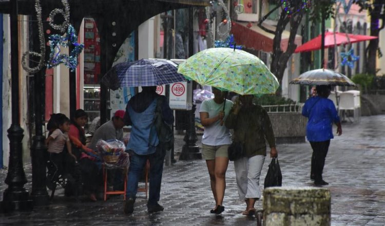 ¡A sacar el paraguas! Prevé Conagua lluvias de hasta 150 mm para este viernes en Tabasco