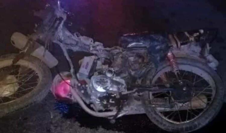 Muere motociclista atropellado sobre la vía corta Jalpa de Méndez-Cunduacán