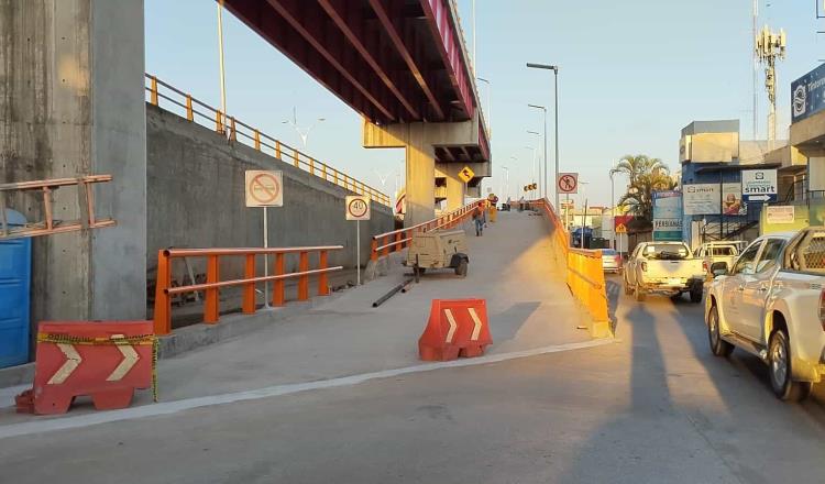 Concluyen puente de quinta etapa del Distribuidor Universidad