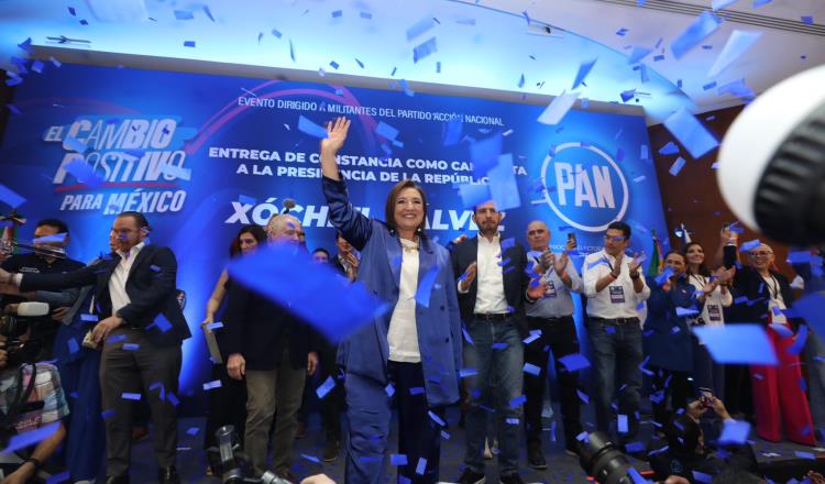 PAN oficializa a Xóchitl Gálvez como su candidata presidencial