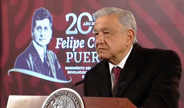 Como demagógica y similar a la del muro fronterizo, califica AMLO postura de Biden para cerrar frontera