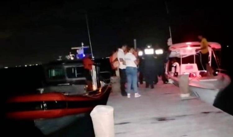 Mueren al menos 4 personas tras hundimiento de embarcación en Islas Mujeres