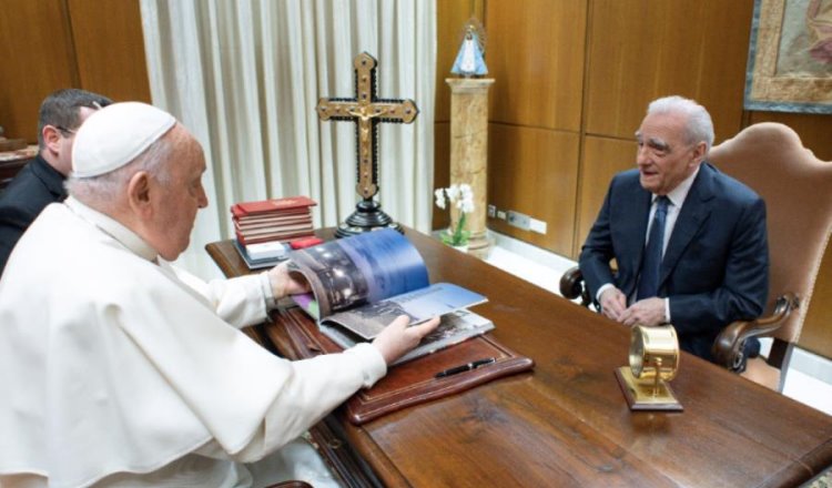 Se reúne el Papa Francisco con Martin Scorsese