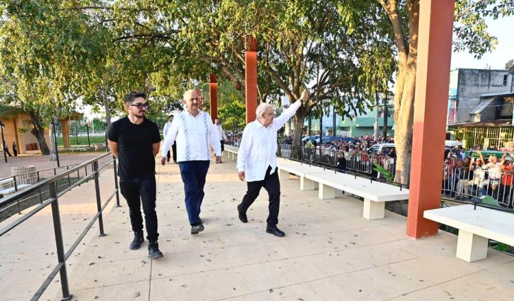 "Era un sueño": AMLO al Inaugurar malecón de Villahermosa