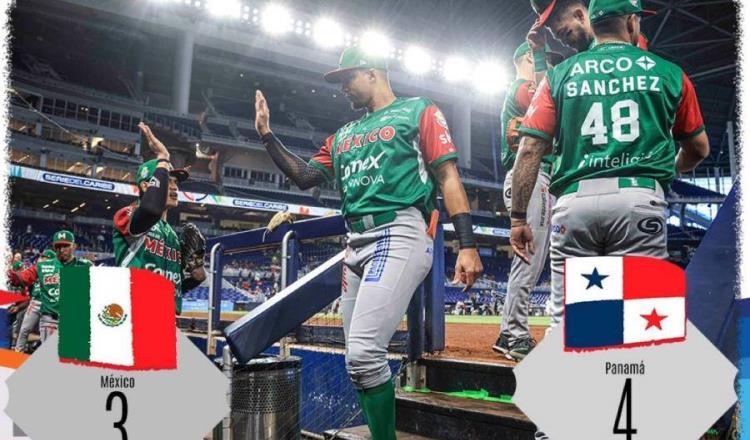 México con paso negativo en Seria del Caribe; cae 4-3 ante Panamá