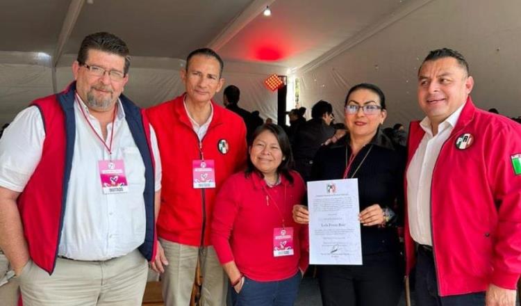 Recibe Leda Ferrer constancia como candidata del PRI Tabasco a la segunda fórmula al Senado