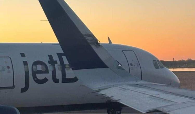 Dos aviones chocan en tierra en aeropuerto internacional de Boston