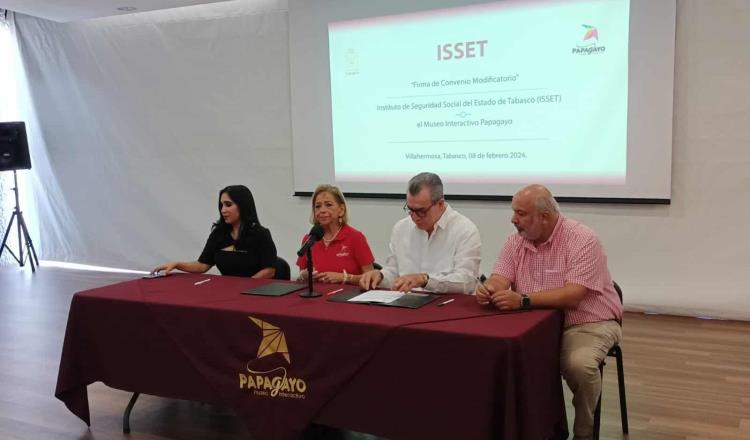 ISSET y Papagayo firman convenio para descuentos de 40% a derechohabientes