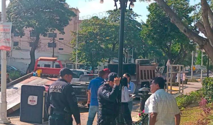 Volteo involucrado en accidente en el Manuel Mestre tenía permiso para circular en Paseo Tabasco aclara la PEC