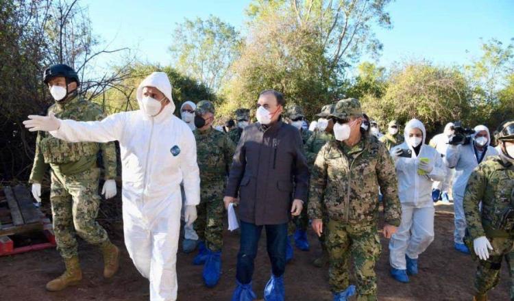 Fuerzas Federales decomisan "mega laboratorio" clandestino en Sonora