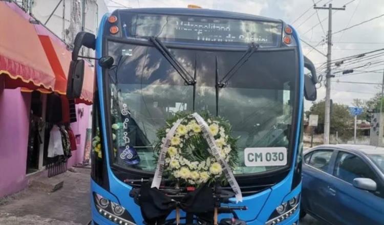 Muere chofer de transporte público en Yucatán tras defender a pasajera de acosador