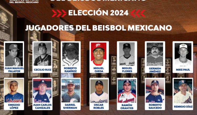 Tabasqueño, Cecilio Ruiz, entre candidatos para Clase 2024 del Salón de la Fama del Beisbol Mexicano