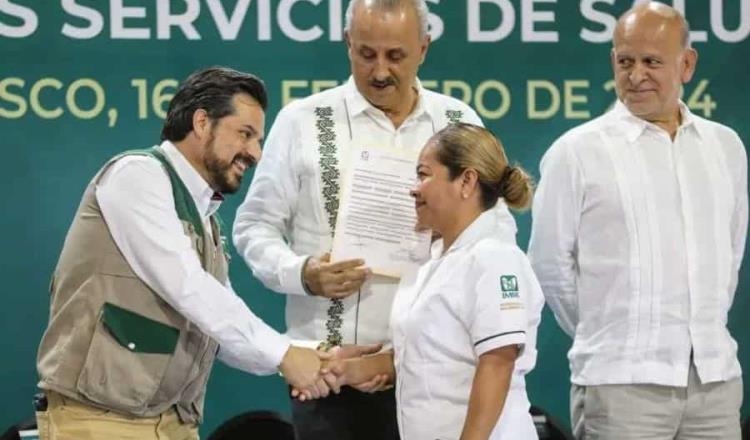 Buscará IMSS-Bienestar en Tabasco incluir a trabajadores que estaban en Seguro Popular